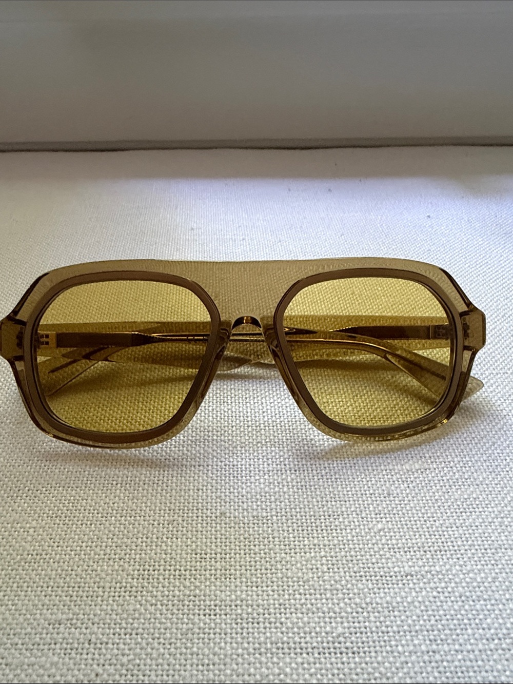 Bottega Veneta Square Frame Sunglasses